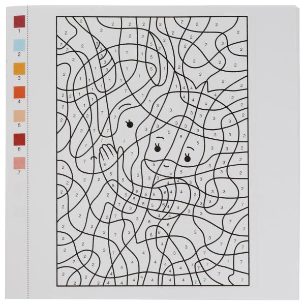 Единороги. Раскраска Квест по цвету. 240х240 мм, 24 стр. 4+0 Умка в кор.50шт