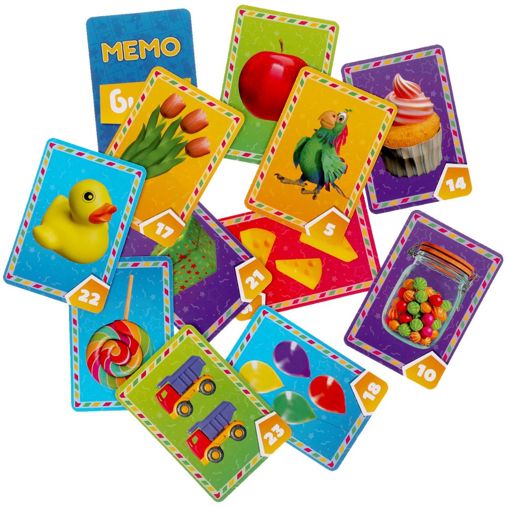 БУБА. КАРТОЧНАЯ ИГРА МЕМО. (50 КАРТОЧЕК). КОР: 125Х170Х40ММ, КАРТОЧКИ 65Х95ММ. УМНЫЕ ИГРЫ в кор.50шт