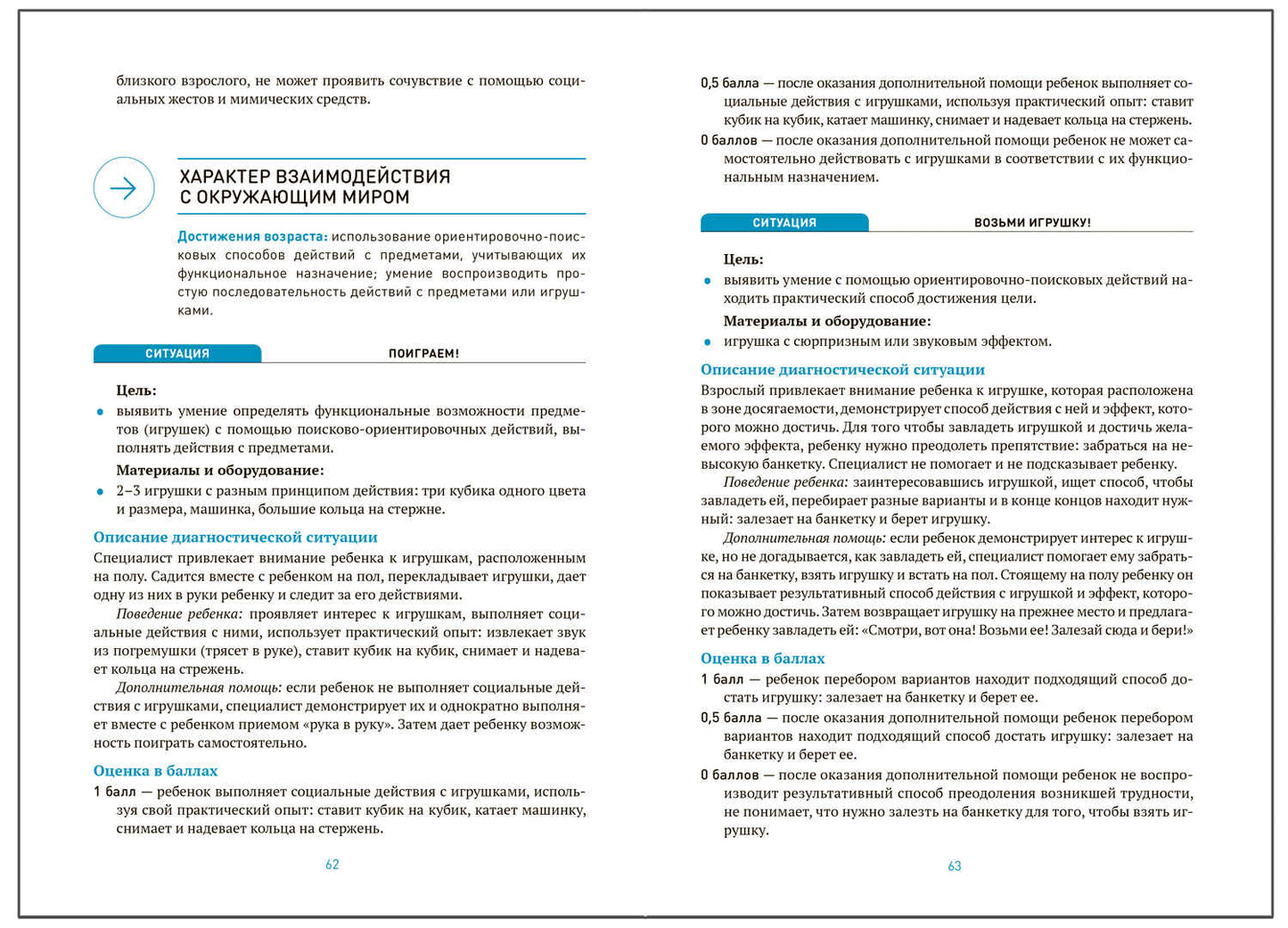 Диагностика социального развития детей раннего возраста. 1-3 года. ФГОС, ФОП