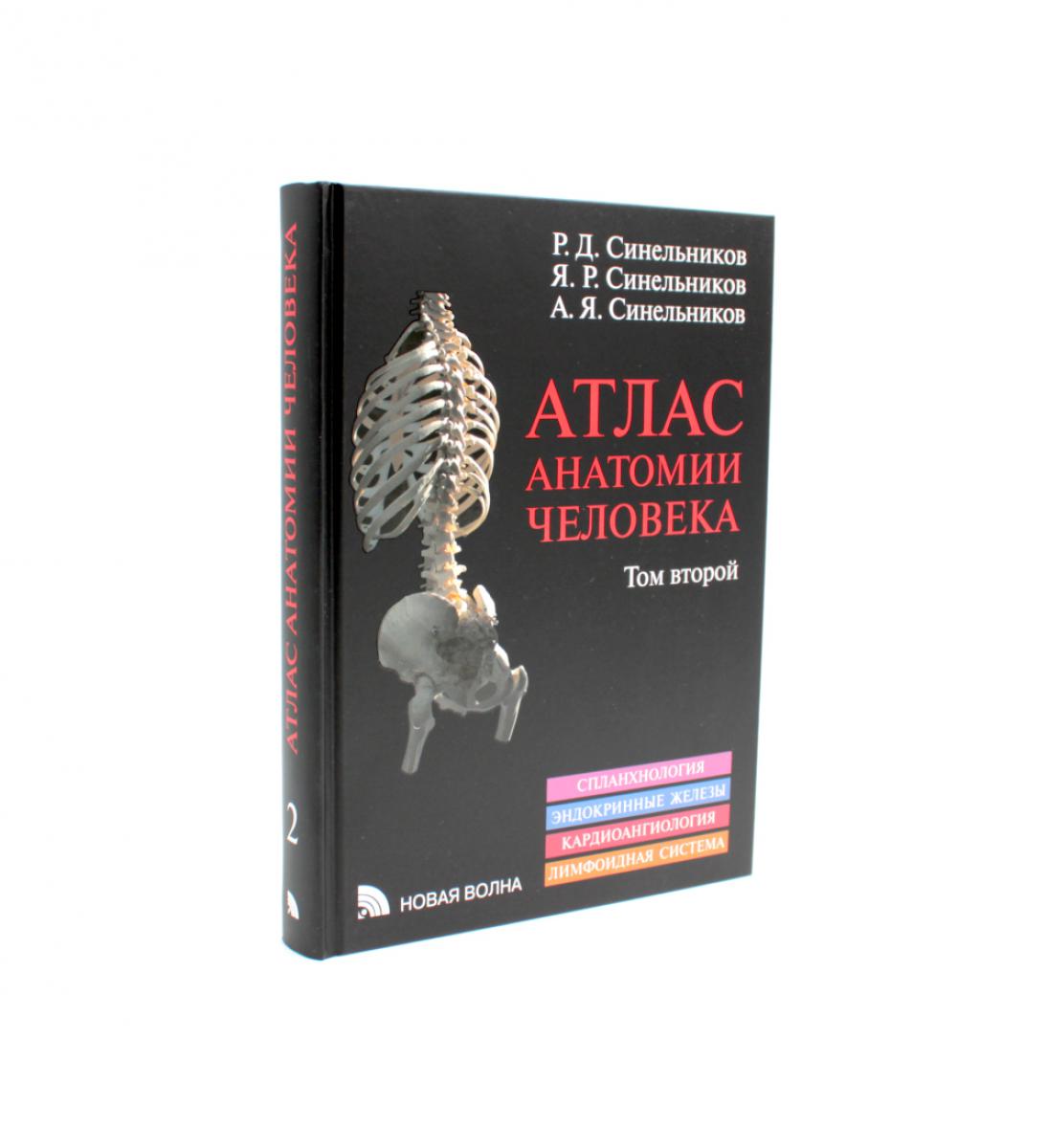 Атлас анатомии человека. В 3 т. Т. 2: Учебное пособие. 8-е изд., перераб