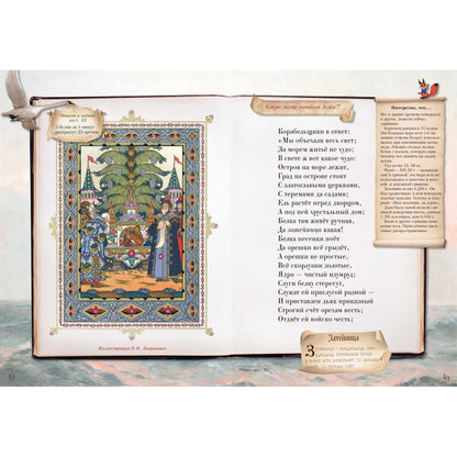 Сказка о царе Салтане, о сыне его славном и могучем богатыре князе Гвидоне Салтановиче и о прекрасной царевне Лебеди. Сказки для любознательных