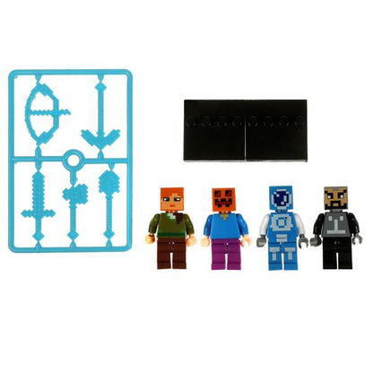 18027-ZH Конструктор фигурки мой мир -4 шт. МАСТЕР в кор.2*120шт