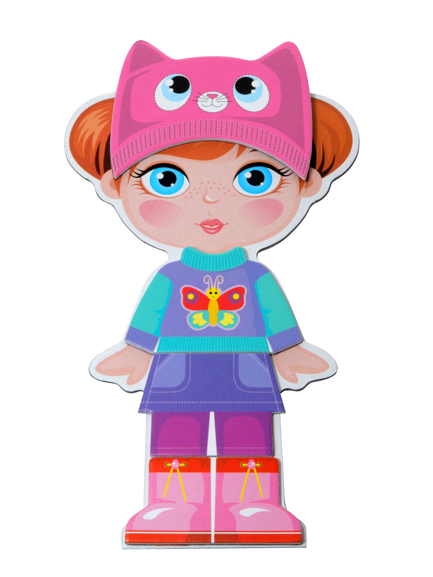 ДК.Игра магнитная "Одевашки. Лиза". Série Магнитные истории арт.01912 /14