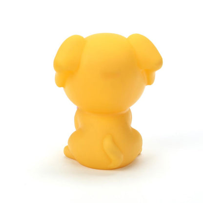 Игрушка пластизоль для ванны собачка, в сетке КАПИТОШКА в кор.2*144шт