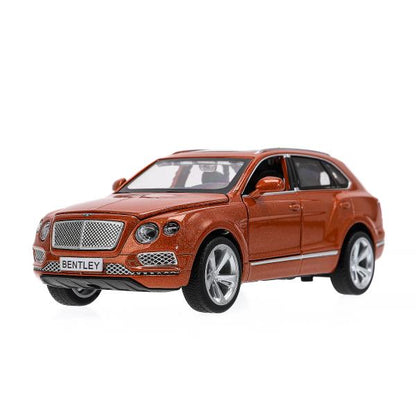 Машина металл свет-звук bentley bentayga, 15,1 см, двери, капот, инерция Технопарк в кор.2*24шт