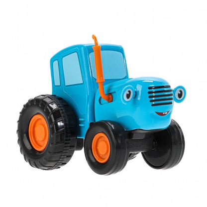 Машина металл СИНИЙ ТРАКТОР синий трактор длина 7,5 см, синий, блист. Технопарк в кор.2*60шт