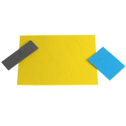 Набор д/детского тв-ва, ХОТ ВИЛС аппликация и раскаска на бархате (17х23см) МУЛЬТИ АРТ в кор.100шт