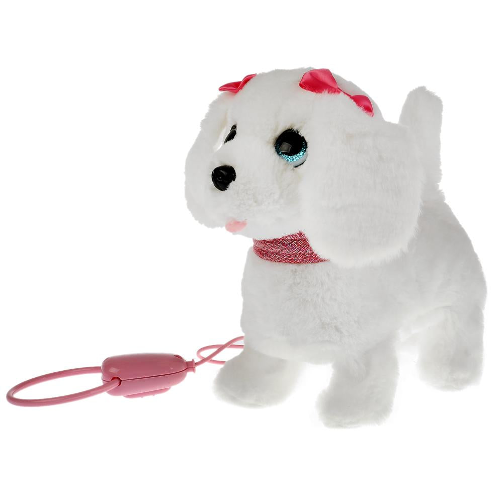 Le modèle interactif de КУЗНЕЦОВА молли 22см на поводке ходит, озвучен в кор. МОЙ ПИТОМЕЦ в кор.12шт