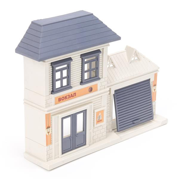 Железная дорога на бат. красная стрела свет, длина 251см, кор.41,5*25*4,3см ТЕХНОДРАЙВ в кор.2*24шт