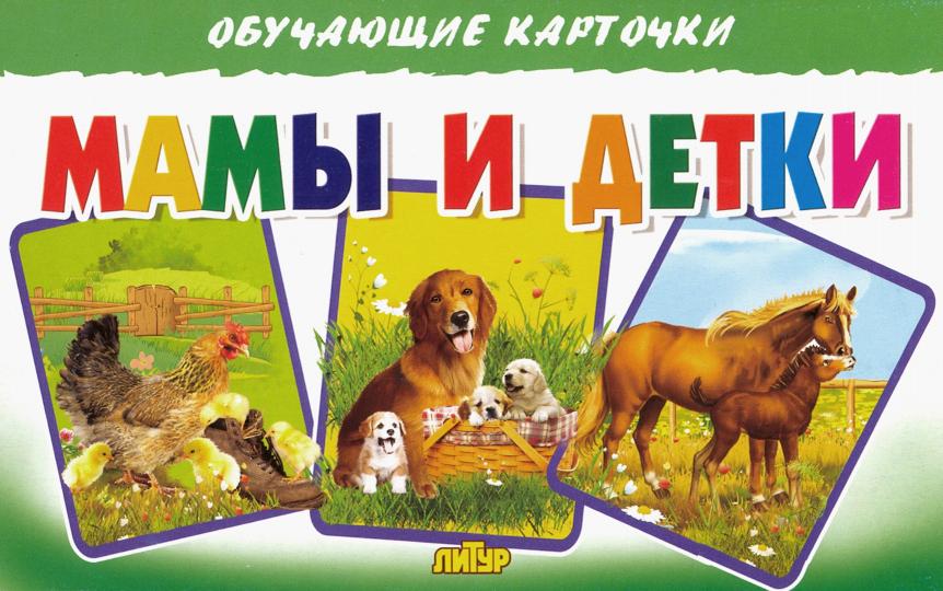Карточки. Мамы и детки ; Карточки. Мамы и детки