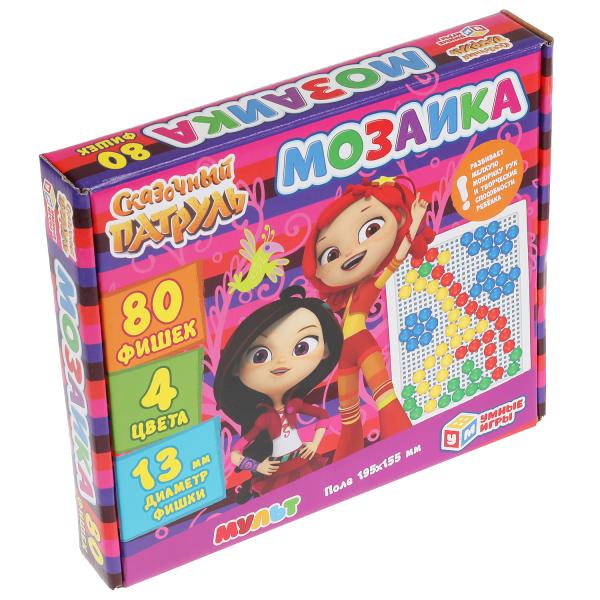 Сказочный патруль. Mosaïque en plastique. 80 dollars. 4 jours. Поле 195х155MM Умные игры в кор.18шт