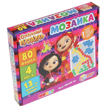 Сказочный патруль. Mosaïque en plastique. 80 dollars. 4 jours. Поле 195х155MM Умные игры в кор.18шт