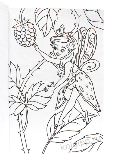 МАКСИ-РАСКРАСКА. ВОЛШЕБНЫЕ ФЕИ