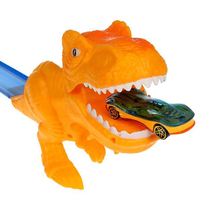 Catapulte de voiture, dinosaure, cor.30*20*9,5 cm, ТЕХНОДРАЙВ dans cor.2*24шт