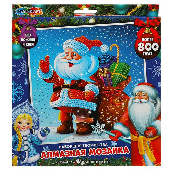 Mosaïque en bois 20*20 cm, nouvel an, pour le mois, avec des modules de musique, ATS, en cor.48 pouces