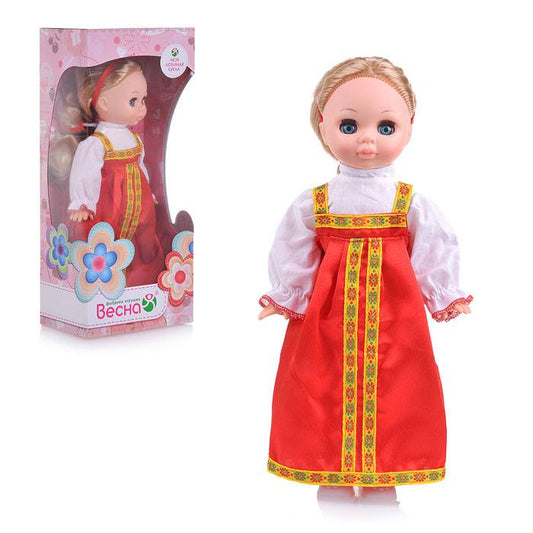Весна. В3189 Эля в русском костюме (кукла пластмассовая)