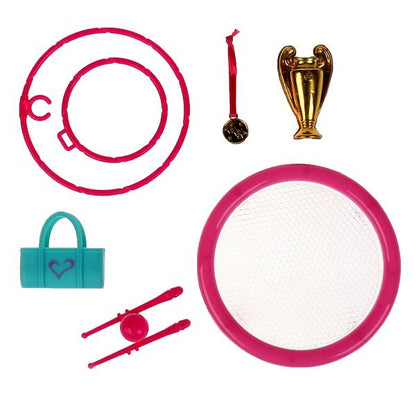 Аксессуары для кукол 29 см набор спортивных акс, блистер КАРАПУЗ в кор.72шт