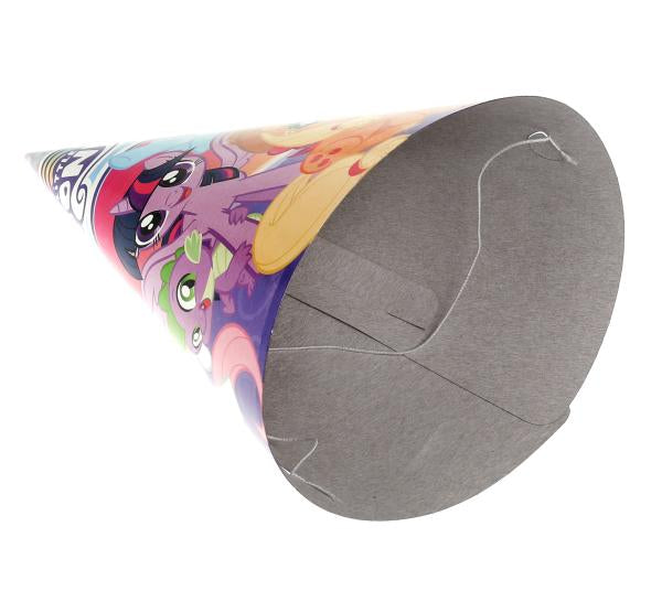 Праздничные колпачки МОЙ МАЛЕНЬКИЙ ПОНИ набор из 6 шт, Товары для праздника в кор.96наб