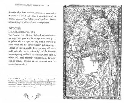 Книга."Fantastic Beasts & Where To Find Them" (Фантастические твари и где их найти) мягк. обл.