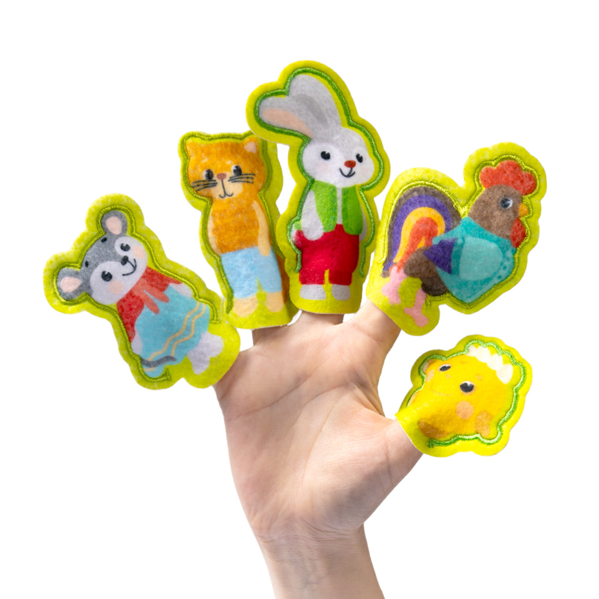 Пальчиковый кукольный театр "В гостях у сказки" (17 кукол)