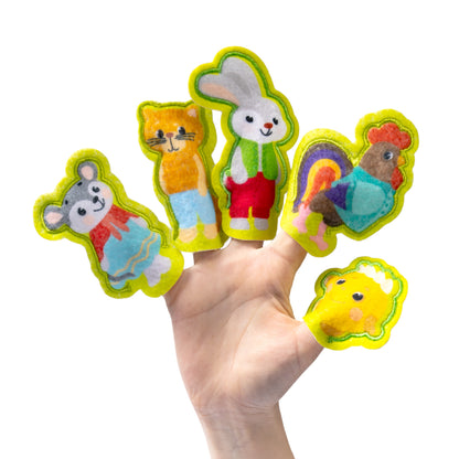 Пальчиковый кукольный театр "В гостях у сказки" (17 кукол)