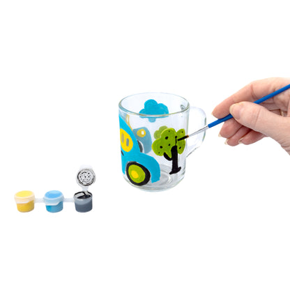 Набор для творчества. Кружка под роспись "Машинка"