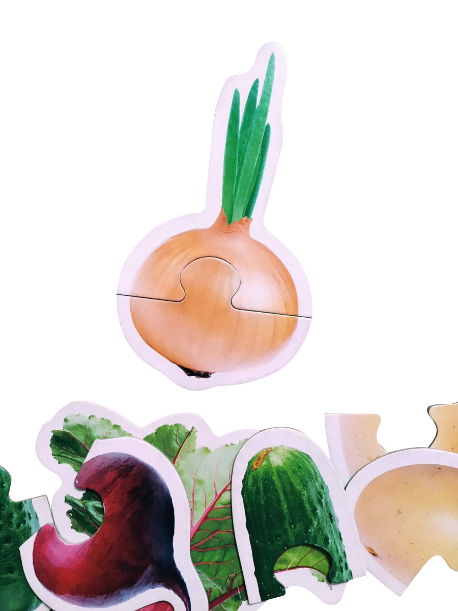 Пазлы-макси ДК "Овощи", 15 элементов