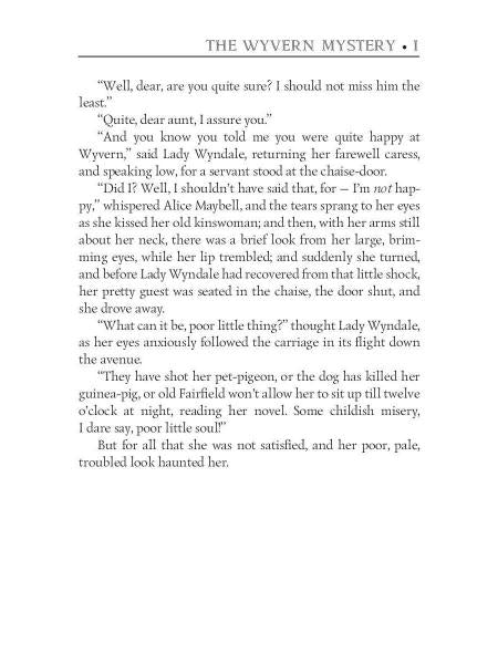 The Wyvern Mystery 1 = Тайна Виверна 1: на англ.яз