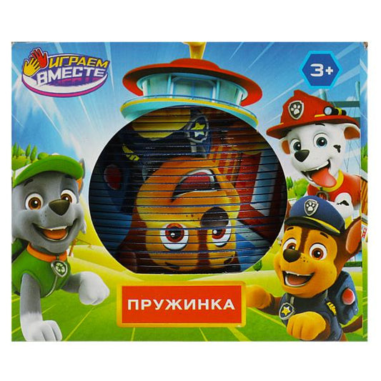 Играем вместе. Игра пружинка "Щенячий патруль" кор.8*7*8см арт.2108Z053-R15