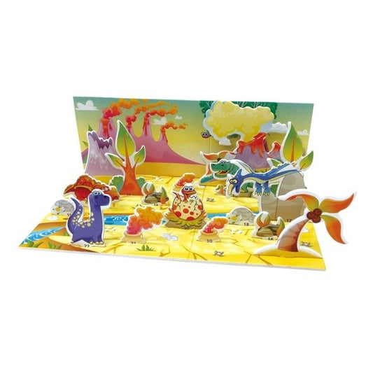 689-Y 3D пазлы из пенокартона. МИР ДИНОЗАВРОВ (МИНИ СЕРИЯ) ( 20 дет) ( 28*11*10 см)1/210 ZILIPOO (10