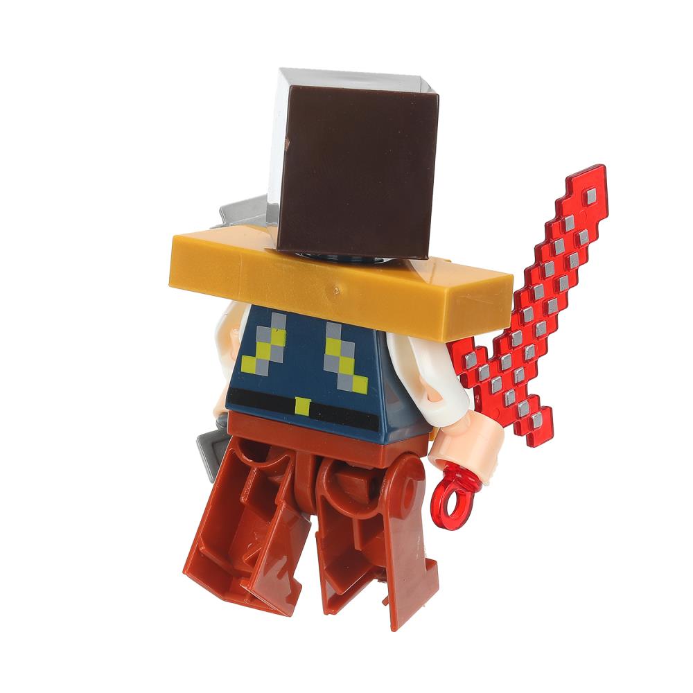 Конструктор фигурка мой мир с аксессуарами Город мастеров в кор.120шт