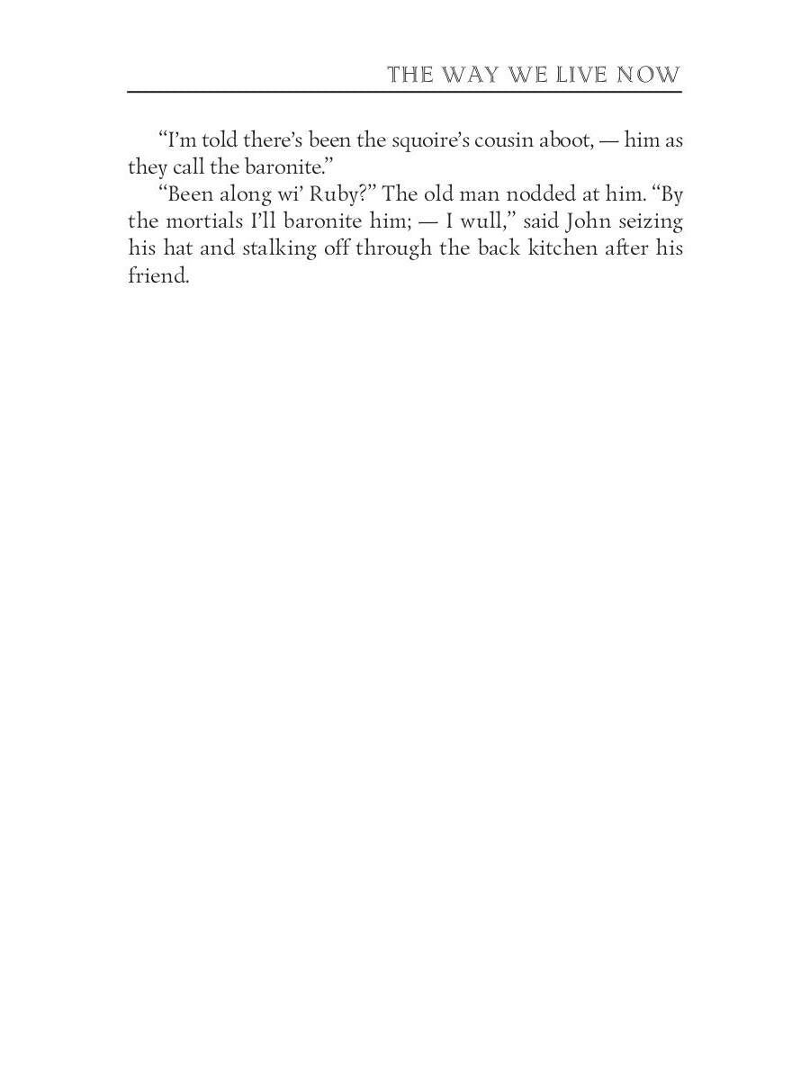 The Way We Live Now 1 = Как мы теперь живем 1: на англ.яз