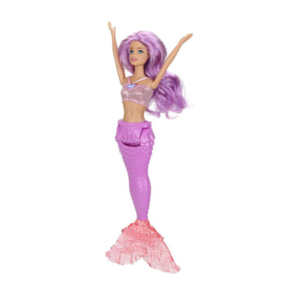 Кукла 29см barbie, пластиковый хвост, блист. в кор.24шт