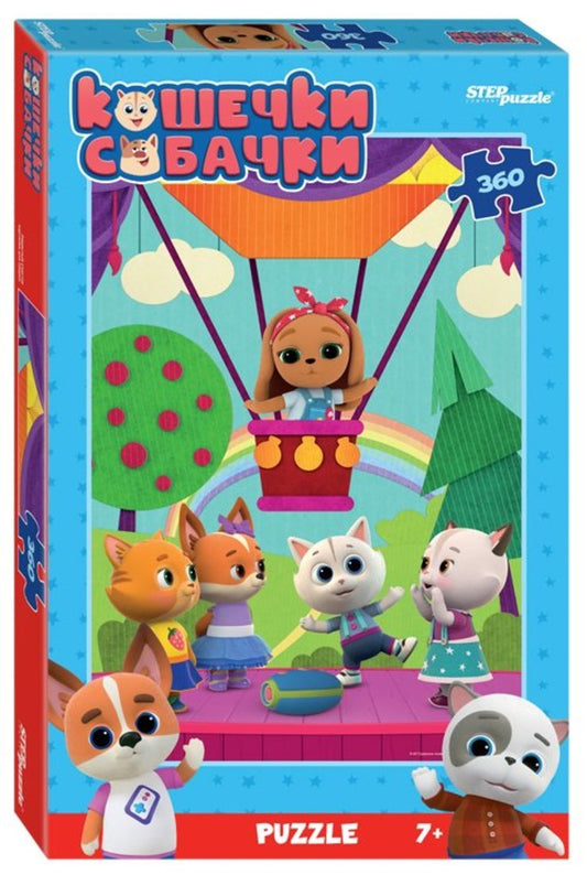 96107 Мозаика "puzzle" 360 "Кошечки и собачки"