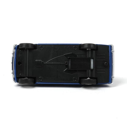 Машина металл ваз-2102 12 см, двери, багажник, инер,синий, кор. Технопарк в кор.2*36шт