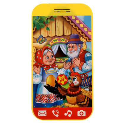 Мини-телефончик.курочка ряба. 30 песен,фраз,звуков телефона.блист.бат. Умка в кор.180шт