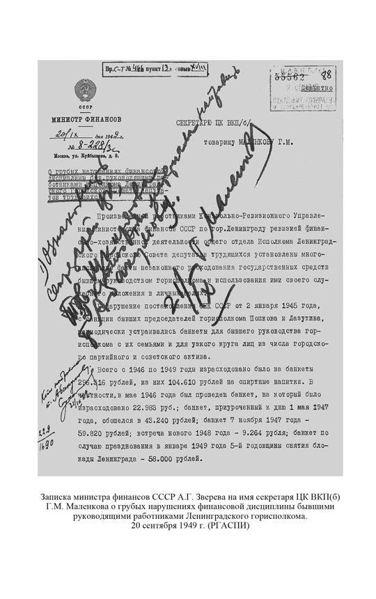 «Ленинградское дело»: генеральная чистка «колыбели революции»