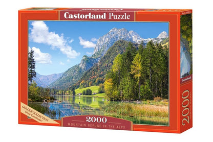 Castorland. Пазл 2000 арт.C-200832 "Озеро в Альпах"