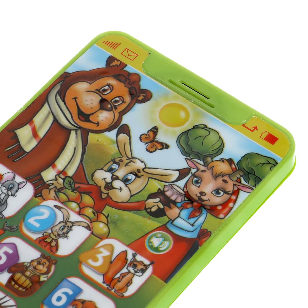 Обучающий телефончик СУТЕЕВ В. 150 сказок,песен,загадок,звуков.блист.бат. Умка в кор.120шт