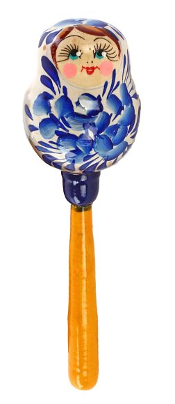 Погремушка на палке "Девочка" арт.Р-45/782 (РНИ)