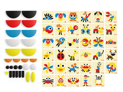 Пазл деревянный 29 эл Baby Toys Wood (35 картинок)