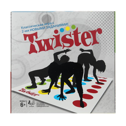 Twister. Комнатная игра. 285х280х40 мм. Умные игры в кор.10шт