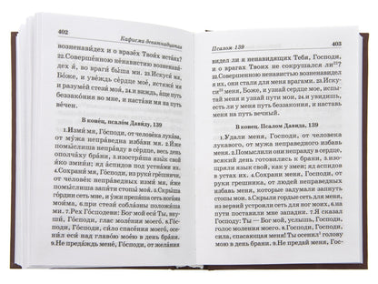 Псалтирь пророка и царя Давида учебная.С переводом на русский язык П.А.Юнгерова
