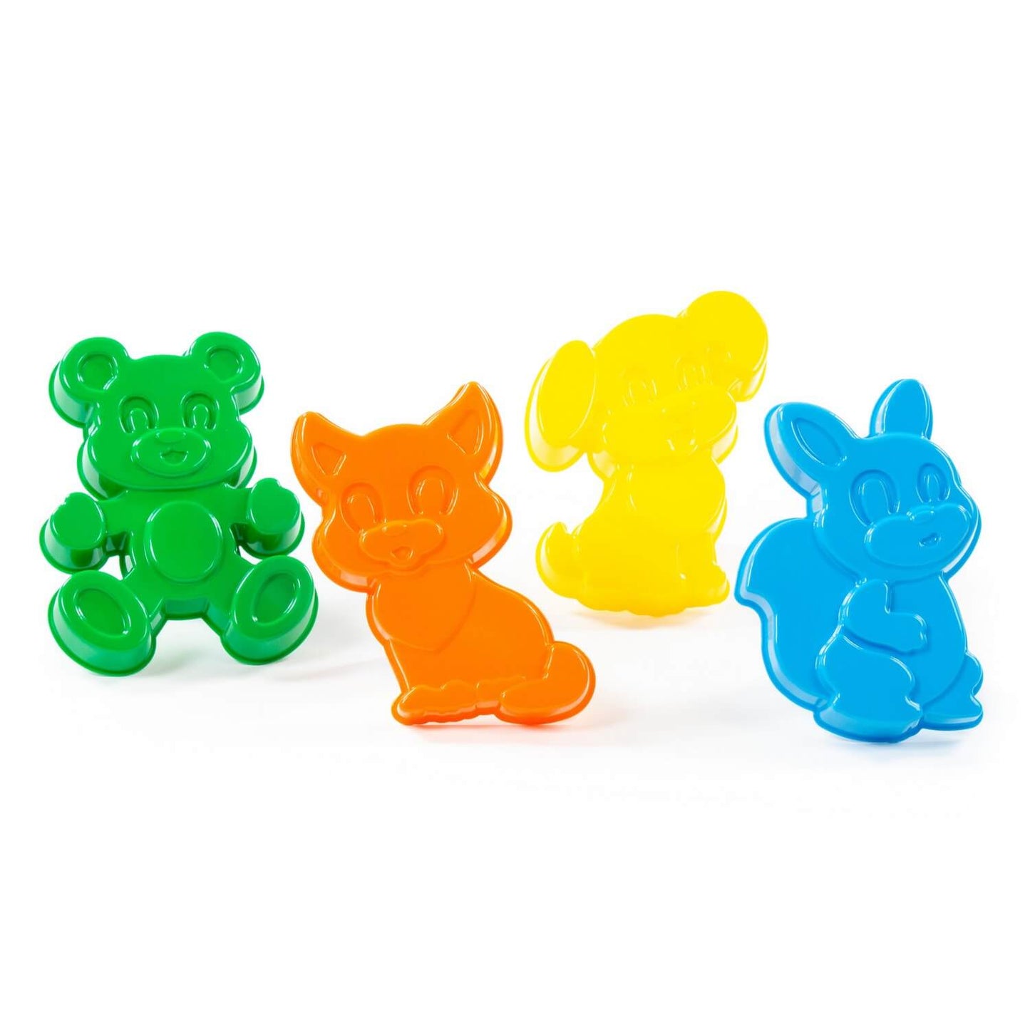 Полесье. Формочки "Белочка,песик,котенок,медведь" арт.7179 /12