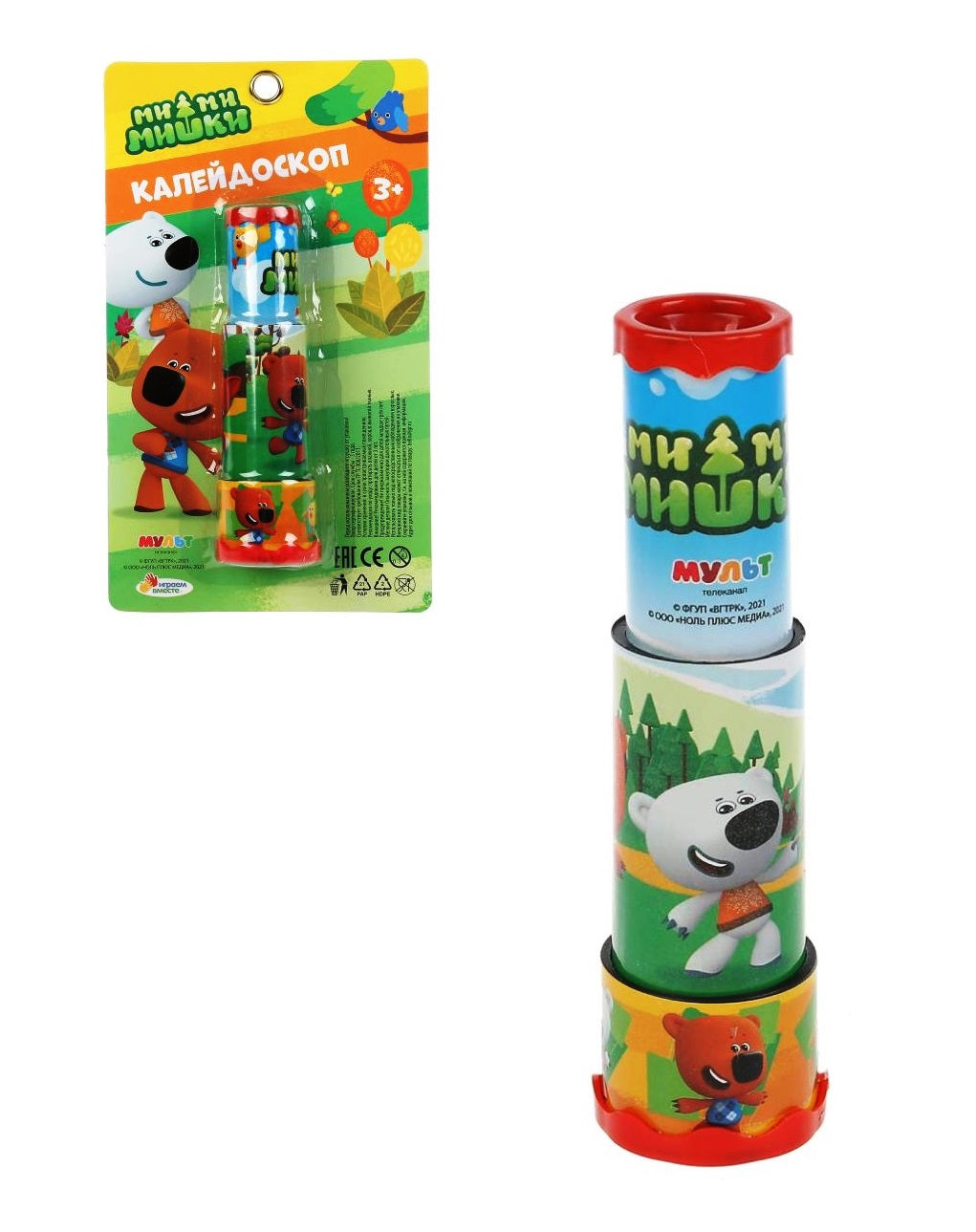 B1616114-R2 303997 Калейдоскоп "МИМИМИШКИ" на блистере 24*14*5см ТМ "ИГРАЕМ ВМЕСТЕ" в кор.2*96шт