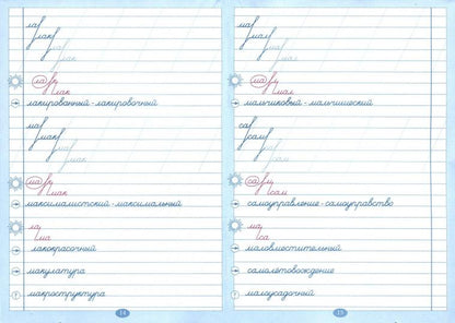 Тренажёр по исправлению почерка. Тетрадь № 5. Русский язык. Для начальной школы 2 2