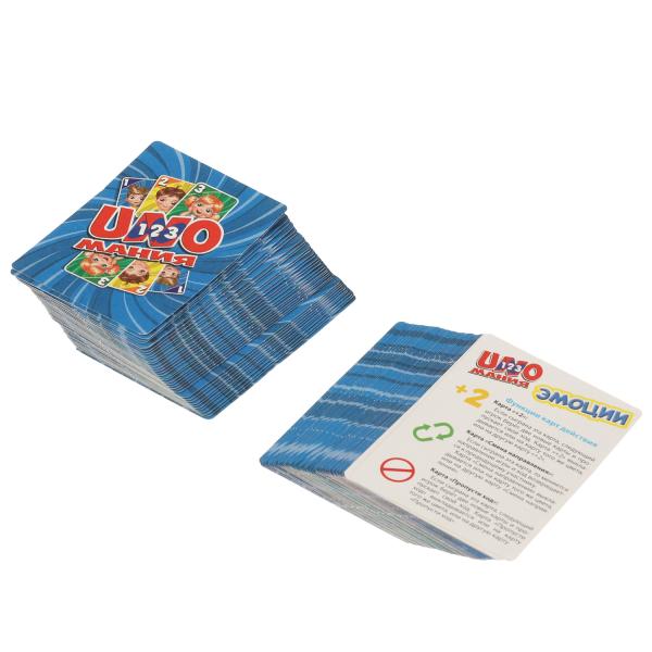 Émotions. Уномания. Коробка с европодвесом. cartes 72 pièces. 85х62 mm. Умные игры в кор.50шт