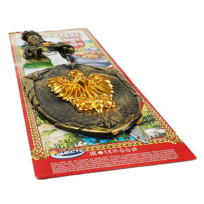 Набор оружия богатыря (меч, щит), на карт.21*60*5см ИГРАЕМ ВМЕСТЕ в кор.2*48шт