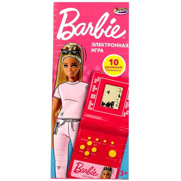 Jeu de logique électronique Barbi cor.7*14,5*2 cm IJGV ВМЕСТЕ dans cor.2*144шт