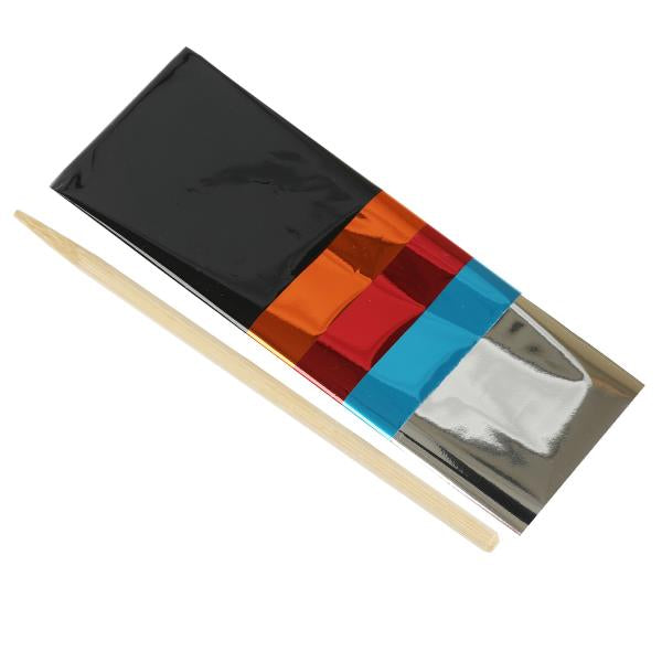 Набор д/дет тв-ва СИНИЙ ТРАКТОР фигурная аппликация из фольг.(3шт в наборе) МУЛЬТИ АРТ в кор.100наб